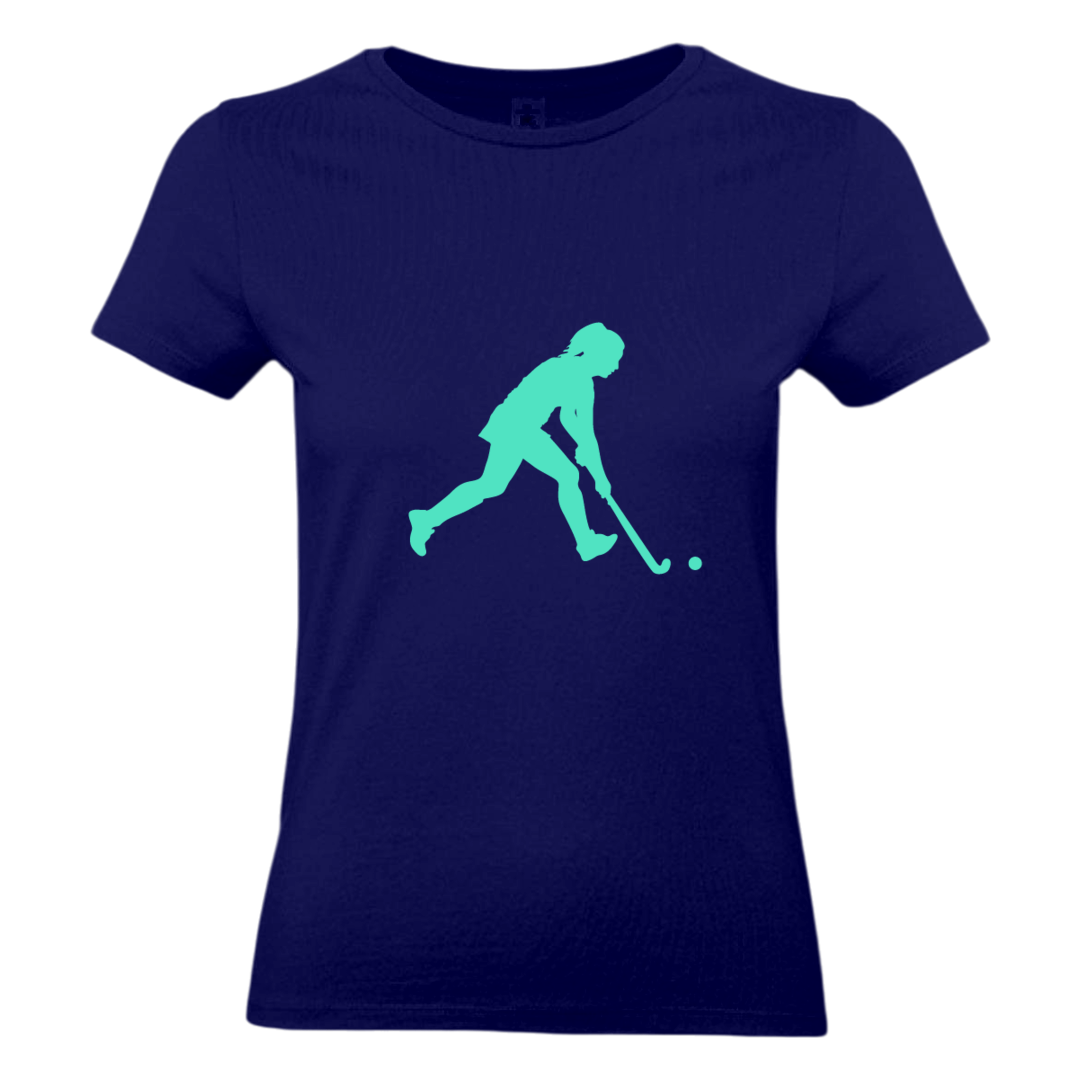 Löwen Hockey T-Shirt Hockeyspielerin
