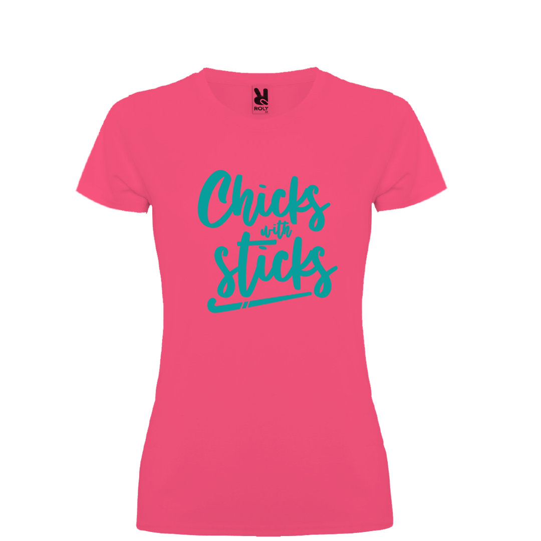 Löwen Hockey Funktionsshirt - Chicks with Sticks