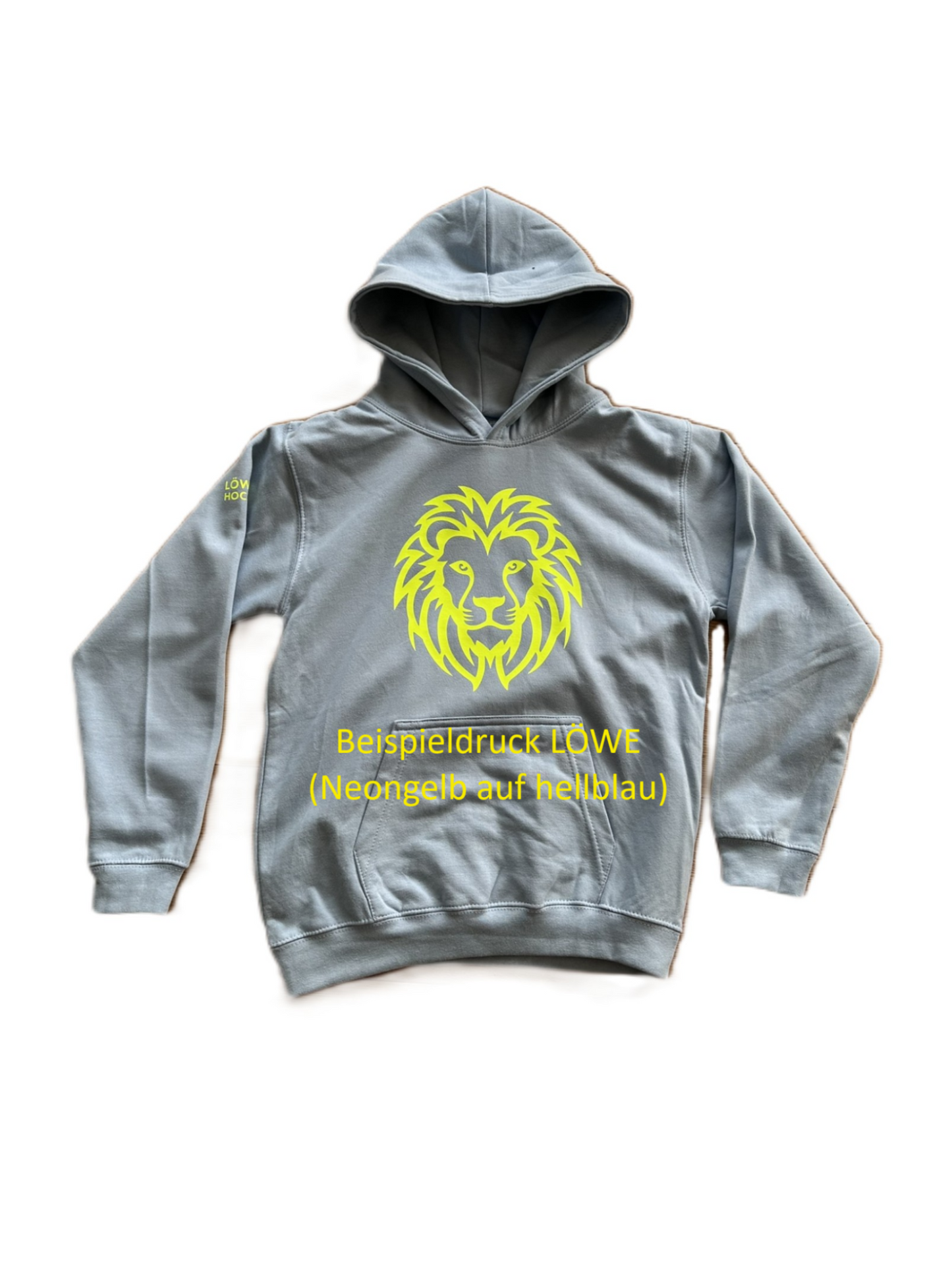 Hoodie Kids - einfarbige Kapuze - Löwen Hockey Kollektion