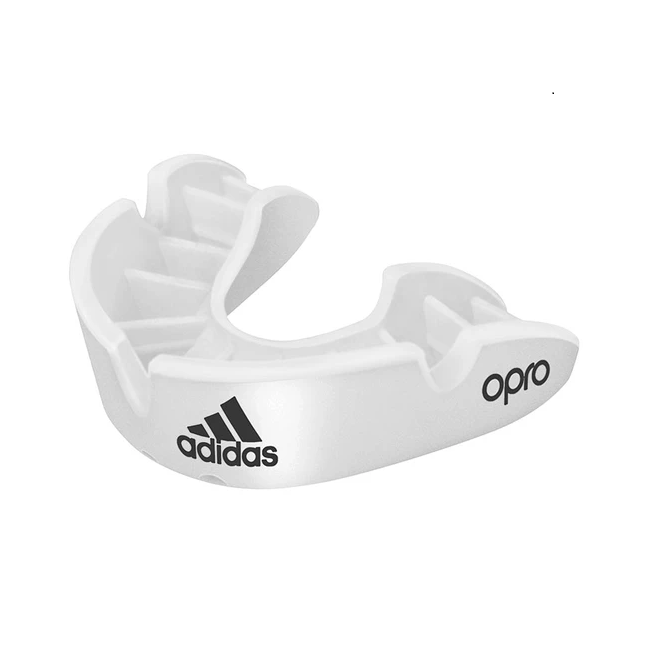adidas OPRO Self-Fit Gen4 Bronze senior white