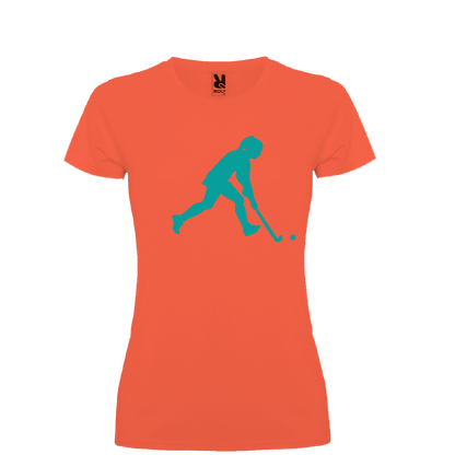 Löwen Hockey Funktionsshirt Hockeyspielerin