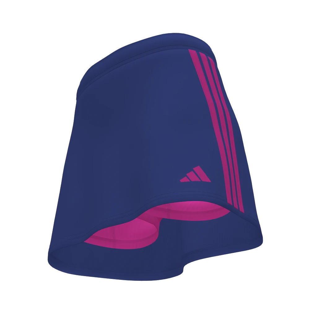 adidas Rock / Skort Royalblau / pink - SENIOR