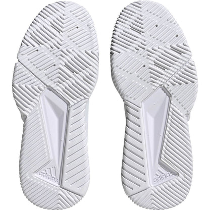 adidas Court Team W 26/27 Hallenschuh- weiß-silber, Damen