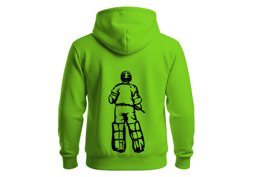 Löwen Hockey Hoodie Rückenmotiv HockeyspielerIN/ Goalie