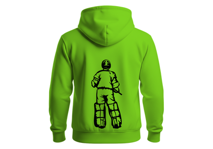 Löwen Hockey Hoodie Rückenmotiv HockeyspielerIN/ Goalie