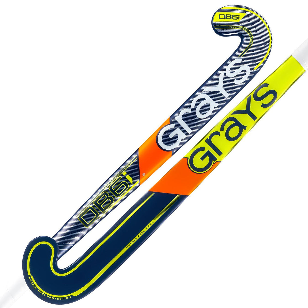 GRAYS DB6i BLACK/YELLOW Indoor Hallenhockeyschläger