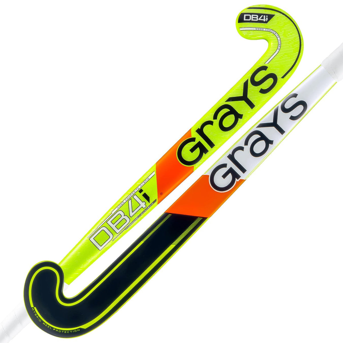 GRAYS DB4i YELLOW/BLACK Indoor Hallenhockeyschläger