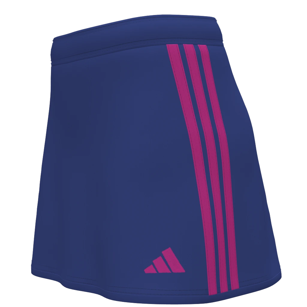 adidas Rock / Skort Royalblau / pink - SENIOR