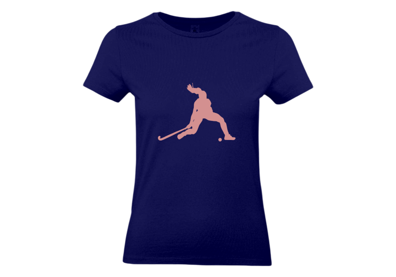 Löwen Hockey T-Shirt Hockeyspielerin