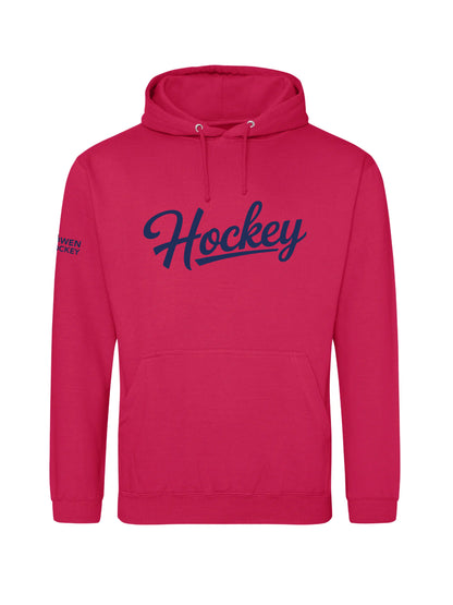 Löwen Hockey Hoodie SENIOR -  HOCKEY Schriftzug geschwungen