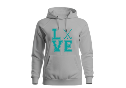 Löwen Hockey Hoodie Hockey Schriftzüge