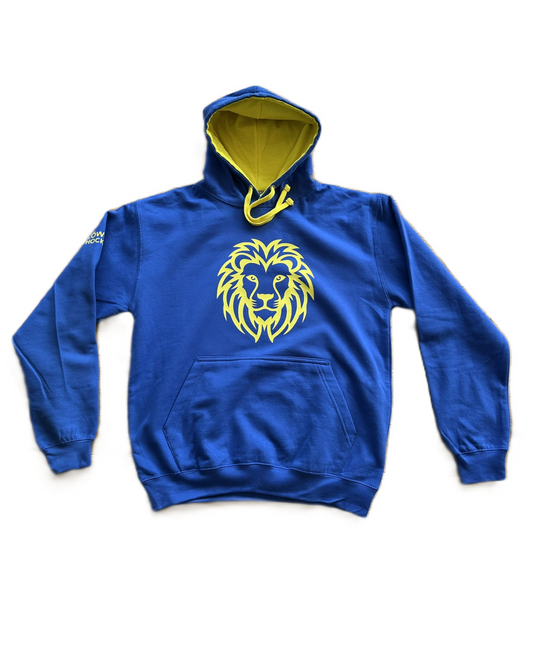 Hoodie Herren, zweifarbige Kapuze - Löwen Hockey Kollektion