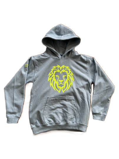 Hoodie Kids - einfarbige Kapuze - Löwen Hockey Kollektion