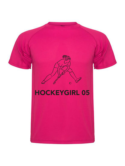Löwen Hockey Funktionsshirt Kids - HOCKEYSPIELERIN
