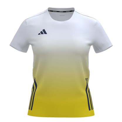 Adizero Essentials Shirt für Damenjin weiß mit gelbem Farbverlauf