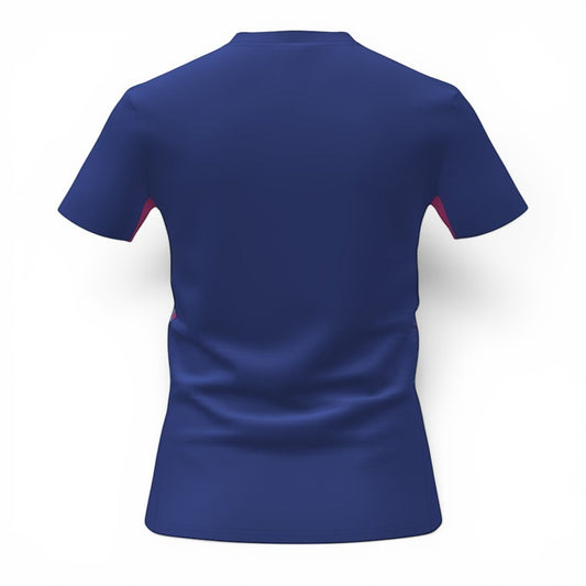 Löwen Hockeyshop Adidas Adizero Damen Trikot in Royalblau mit pinken Akzenten, atmungsaktiv und leicht.