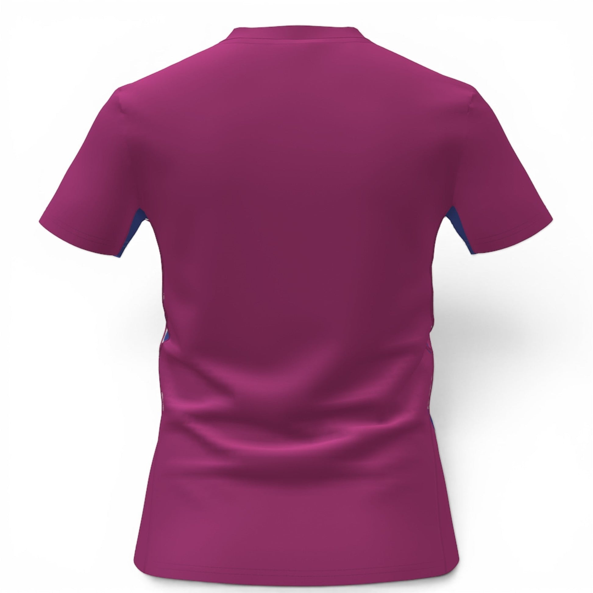 Löwen Hockeyshop adidas adizero T-Shirt in Pink und Royalblau. Kurzer Ärmel, Rundhalsausschnitt.