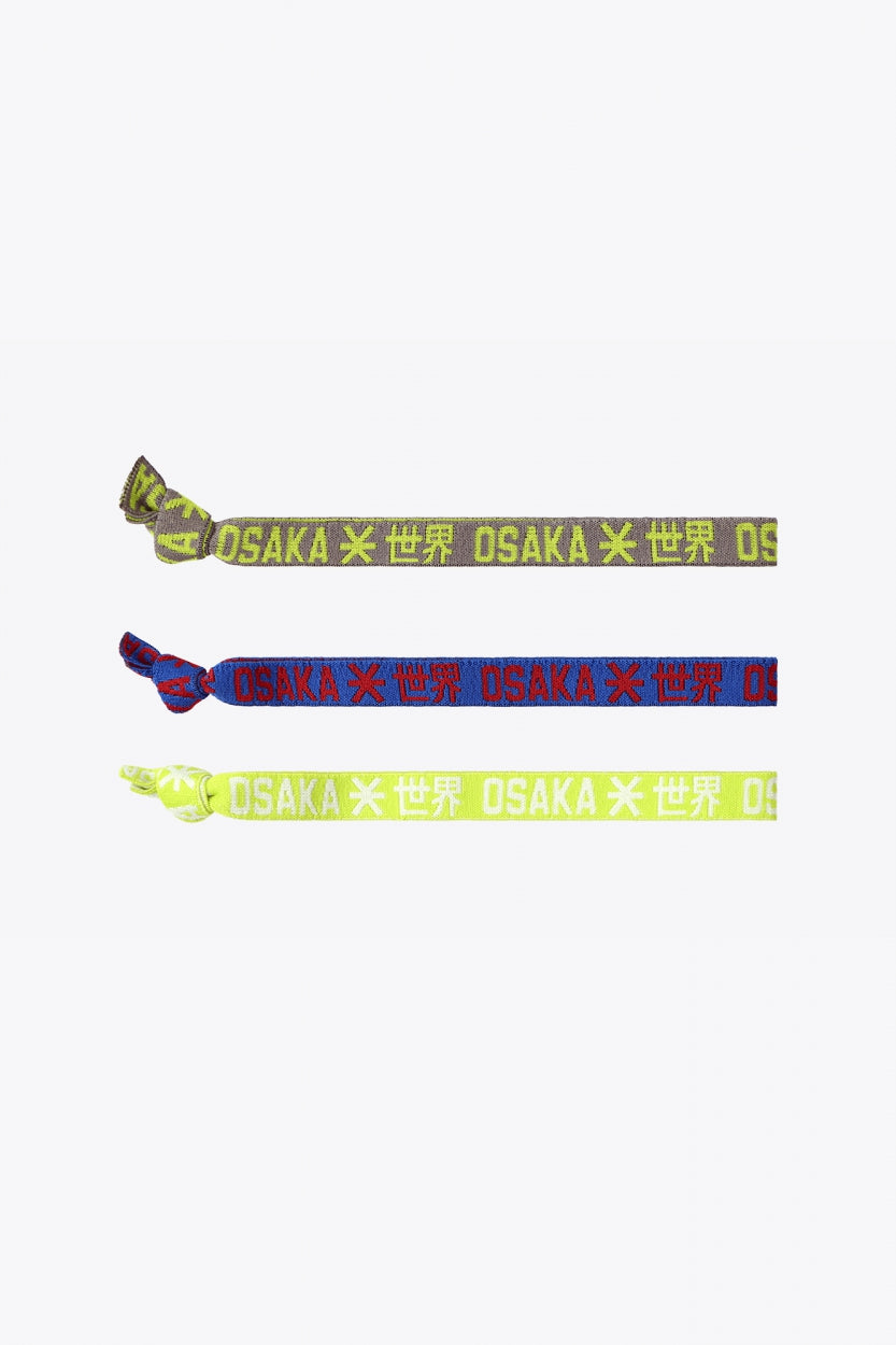 Osaka Elastic Haarband Dreierpack
